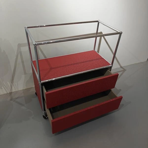 Mobile Two-Drawer Cabinet With Shelf best